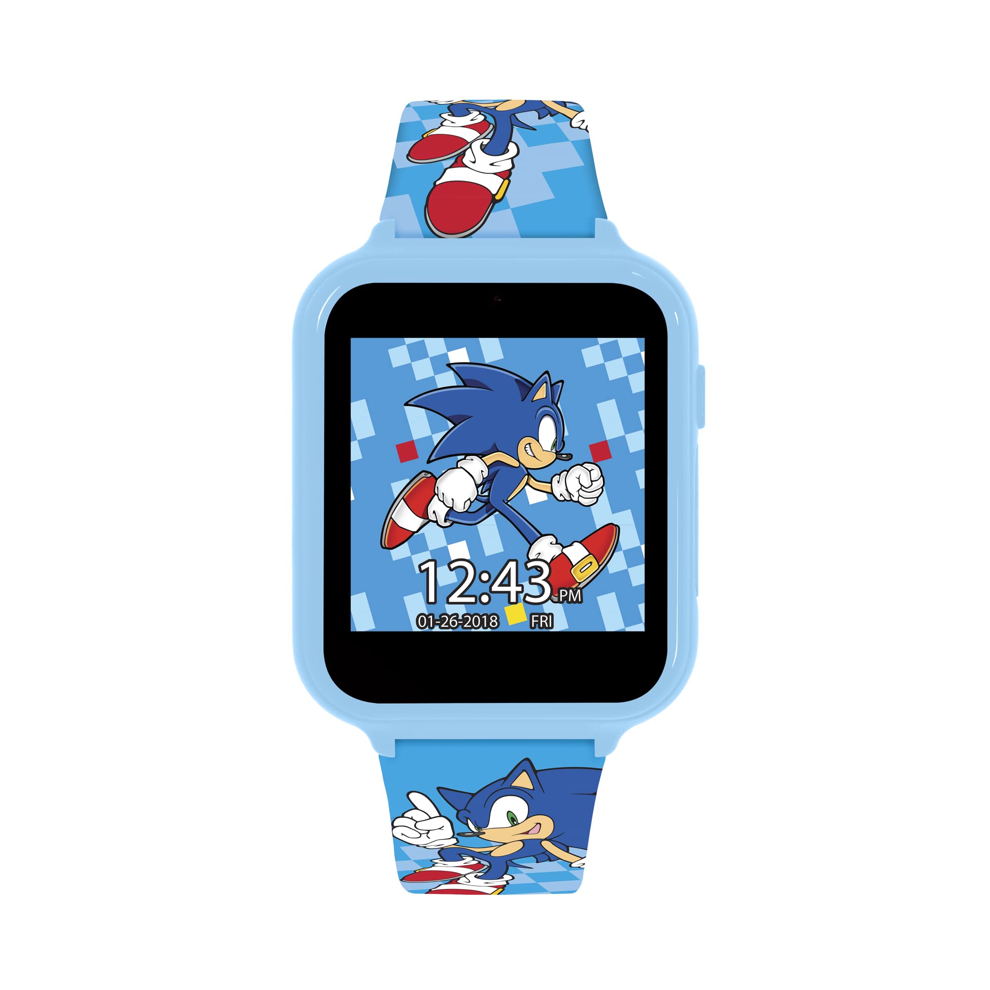 Sonic Boy's Digital Quartz Watch,Fitness Tracker with Silicone Strap SNC4055