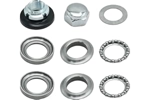 Anxingo Steering Bearing Fork Stem Dust Seal Assembly Replacement for Honda ATC70 ATC110 ATC185 ATC200 ATC125M 70cc 110cc 185