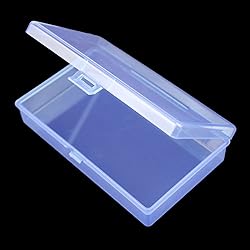 Goodma 8 Pieces Rectangular Empty Mini Plastic