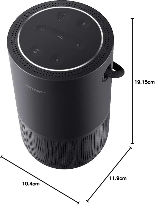 Portable Smart Speaker - con Controllo Vocale Alexa Integrato, Nero