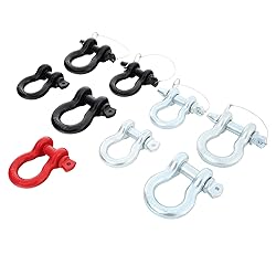 Smittybilt 13047R D-Ring Shackle 3/4" Threaded Pin