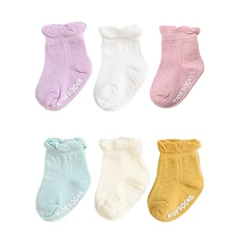 baby girl socks with grip