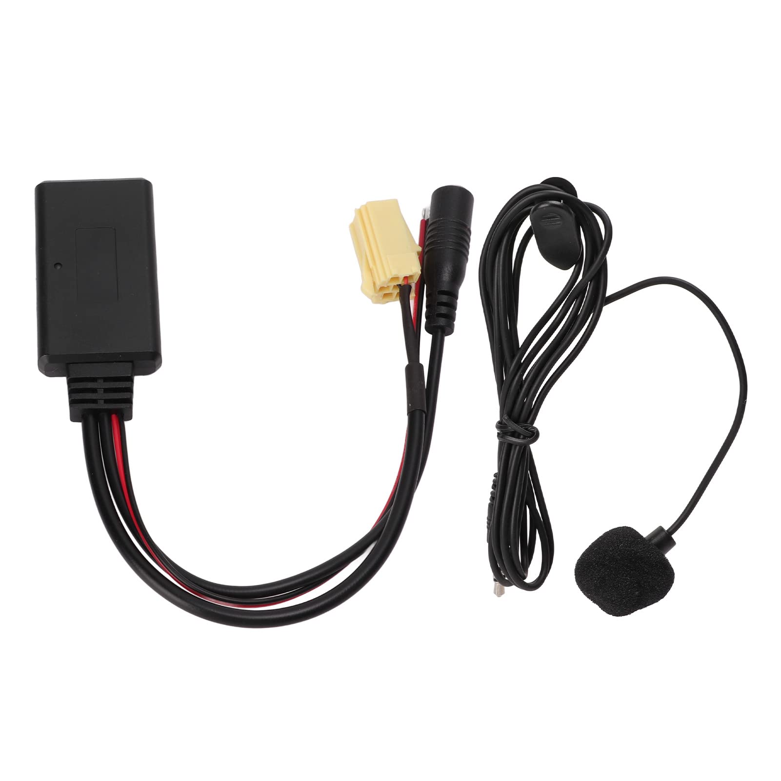 Akozon AUX Audio Cable, Car Aux Bluetooth 5.0 Audio Cable Microphone Handsfree Adapter For ALFA ROMEO 159 2005+ For FIAT 500 2007+