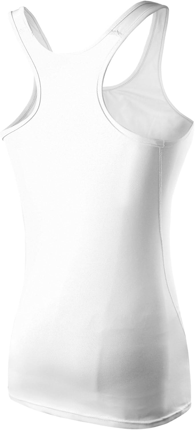 Neleus Women's 3 Pack Compression Base Layer Dry Fit Tank Top: Clothing