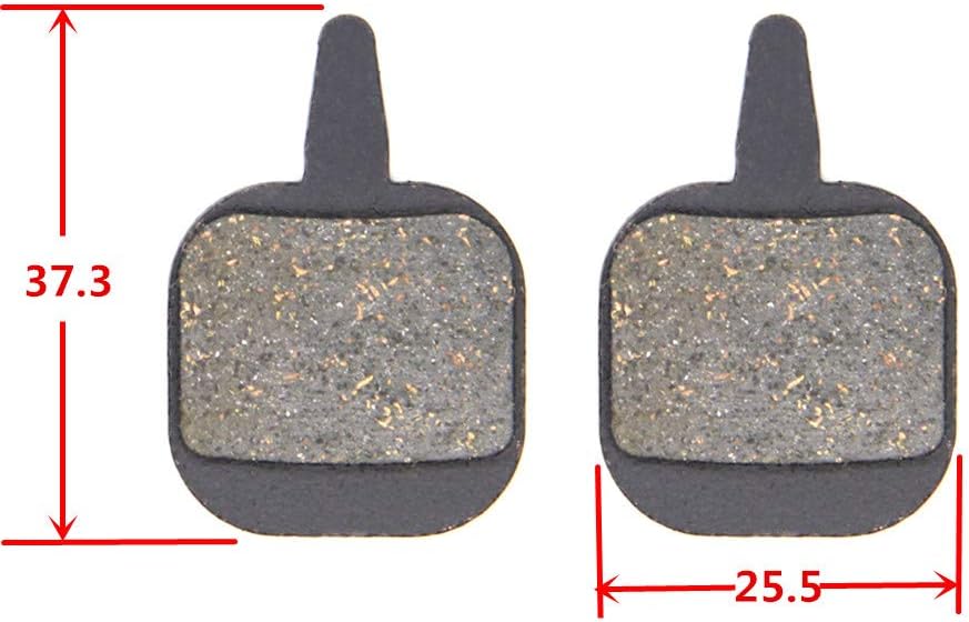 SOMMET Resin and Semi-Metallic Disc Brake Pads fit for Tektro IO/Novela/Aquila/Old Gemini/HYDRAULIC/MECHANICAL N11.11 - Image 3