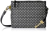 Fossil Campbell Crossbody Bag, Black Stripe
