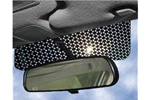 BIG ANT Car Window Shade Static Cling-on Sunshade to Block Sun Glare, Harmful Heat, UV Rays, Sun Glare Reducer Cling Window Shade Protect Driver Baby Child Or Pet's Eyes- Black Static Cling Film Design 1PC