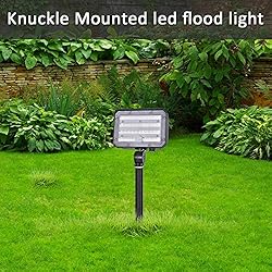 SZGMJIA 60W LED Knuckle Mount Flood Light, Outdoor
