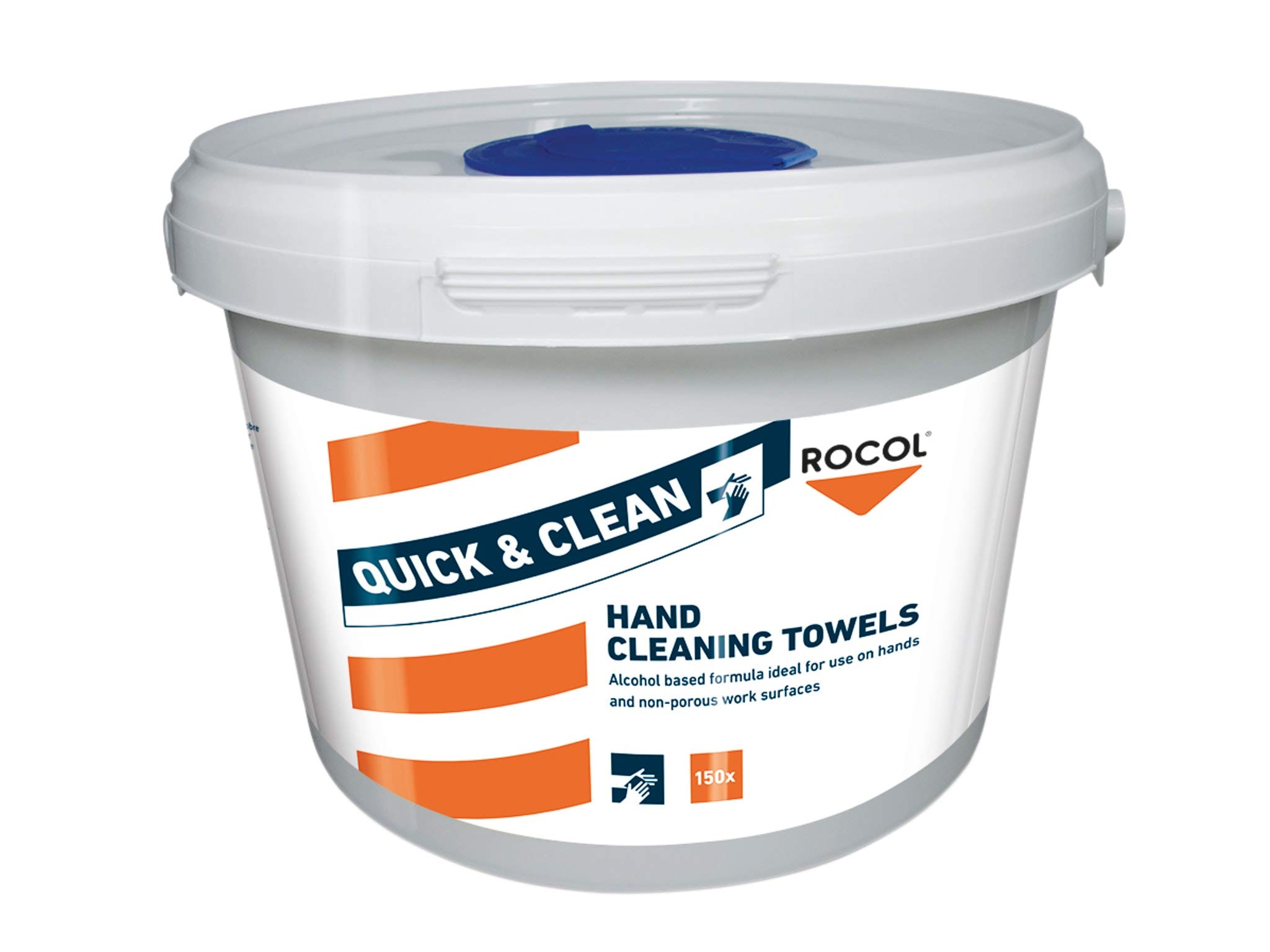 Rocol Quick & Clean Hand Cleaning Towels (Tub 150)