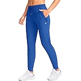 G Gradual Women's Joggers Pants with Zipper Pockets Tapered Running Sweatpants for Women Lounge, Jogging