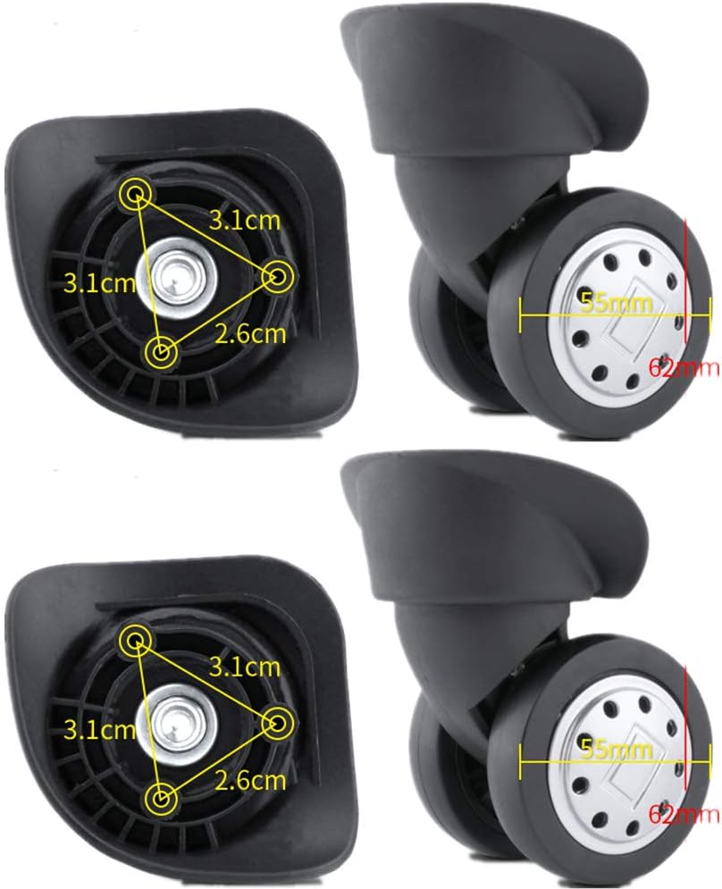 box luggage with wheels