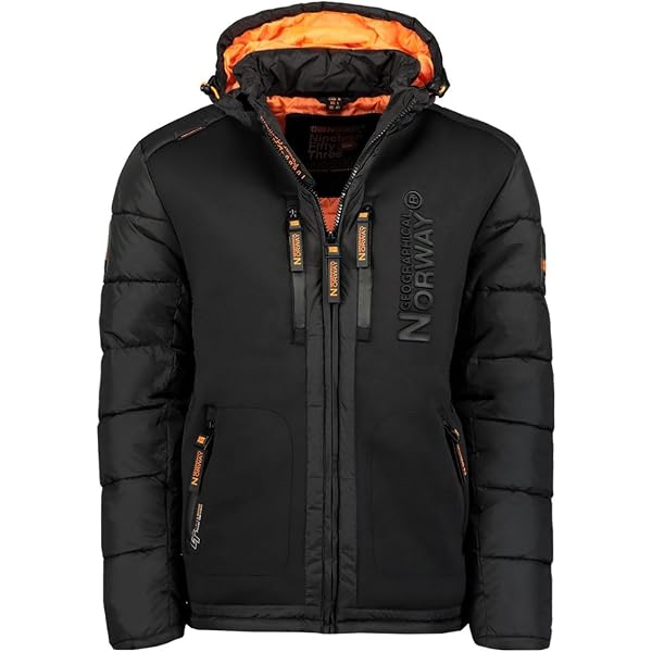 Geographical Norway Royaute Men - Giacca Cappuccio Softshell Impermeabile Uomo - Giacca Vento Tattica Da Esterno - Escursionismo Sci Autunno Inverno Primavera (Marina rossa XL