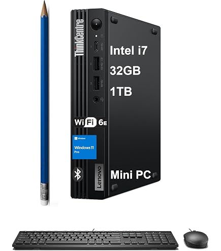 Amazon.com : Lenovo ThinkCentre M70q Gen 5 12TD001SUS Desktop