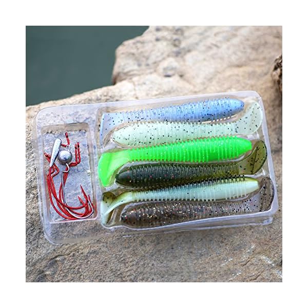 Mizugiwa-Pro-Worm-Hooks-Fishing-Soft-Lure-Swimbait-Kit