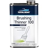 TotalBoat Thinner 100 Brushing Solvent for Marine Paint &amp; Varnish - Quart | Specialized Thinner for Brushing &amp; Rolling Select TotalBoat Boat Bottom Paints and Polyurethane Paints, Primers &amp; Varnishes