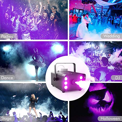 Smoke Machine, Theefun 2500CFM Fog Machine with Wireless Remote Control