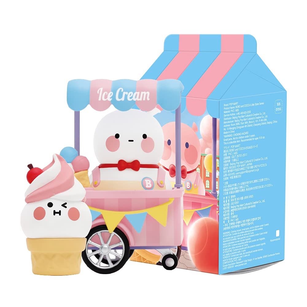 POP MART BOBO and COCO A Little Store Series Set(12Boxes) Articulated Character Premium Design Gifts for Women Fan-Favorite Blind Box Art Collectible Action Figure Toy