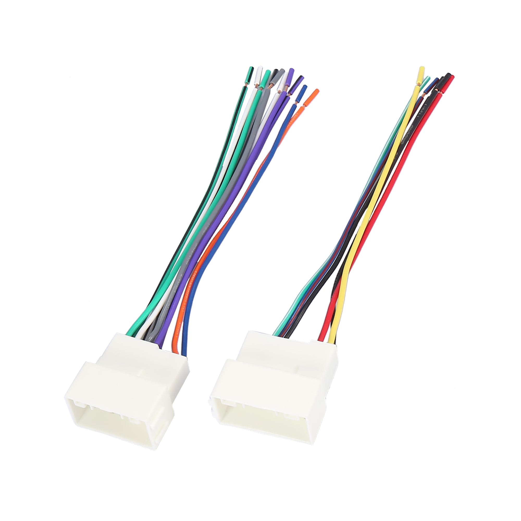 A ABSOPRO Stereo CD Player Wiring Harness Wire Radio Plug for Hyundai Elantra