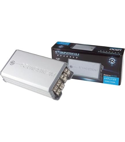 Velex Marine DSP Amp 4-CH Class D Amplifier Bluetooth Streaming 3 Meters 1154823