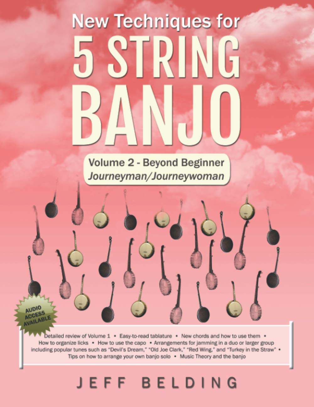 Méthode Complète De Banjo 5 Cordes - Niveau Intermédiaire - Débutant à Avancé - Apprentissage Progressif