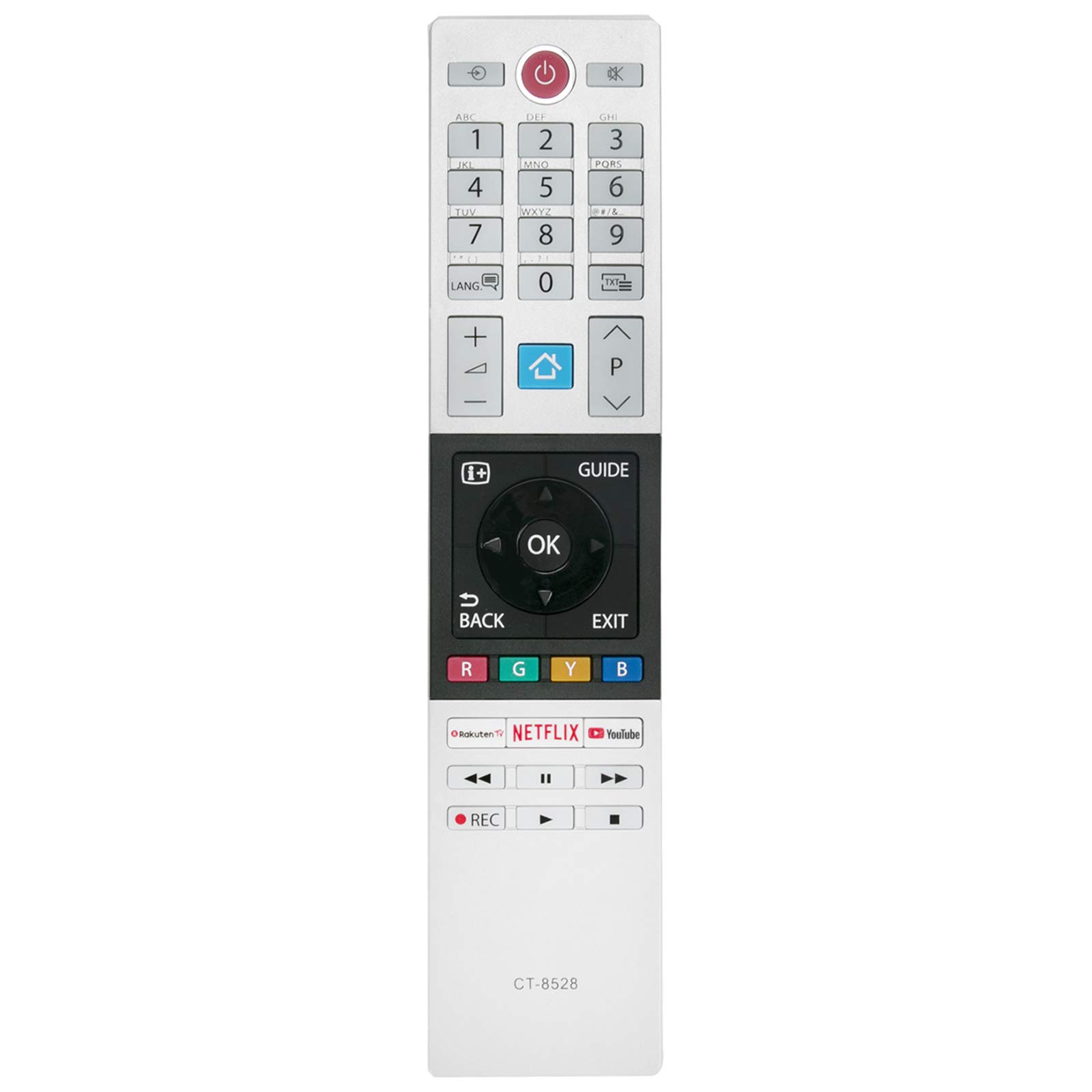 VINABTY CT-8528 Replacement Remote Fit for Toshiba TV 39L3863DG 40L3863DG 43L3863DG 49L3863DG 43V5863DG 49V5863DG 55V5863DG 43T6863DG 49T6863DG 55T6863DG 32L2863DG 39L2863DG 40L2863DG 43L2863DG