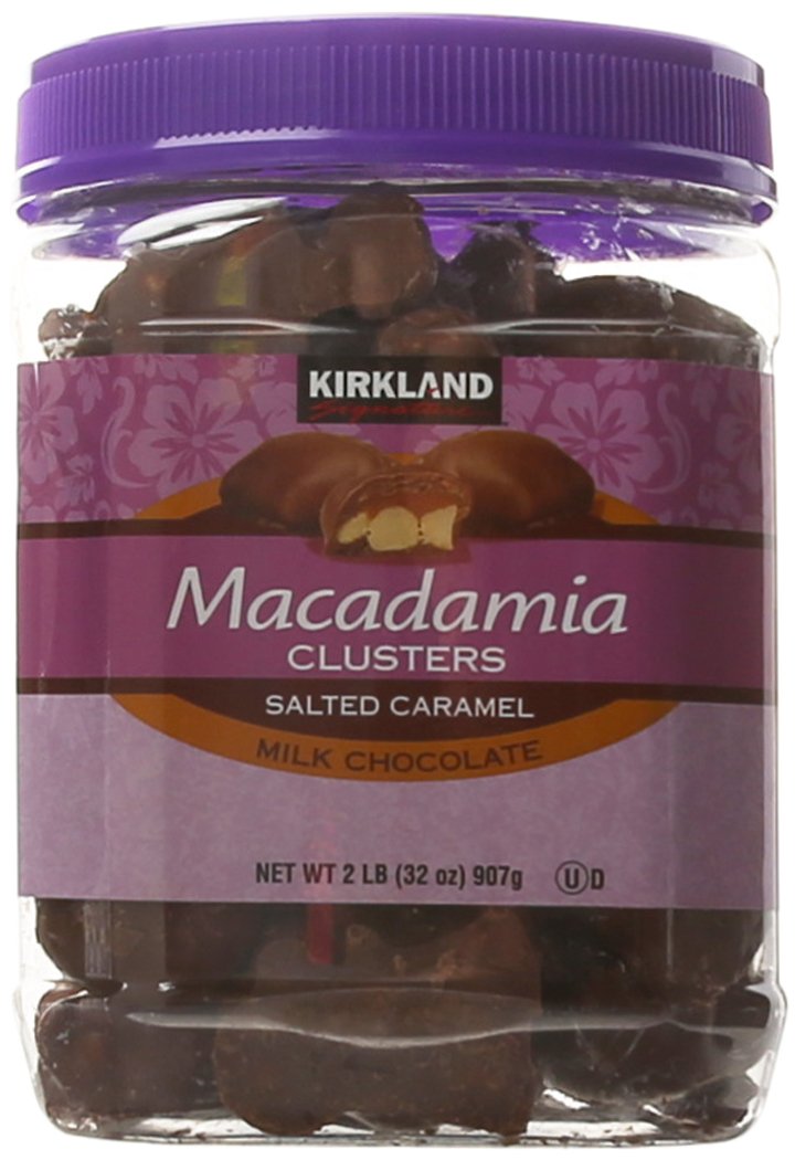 Kirkland Signature Macadamia Clusters Salted Caramel Milk