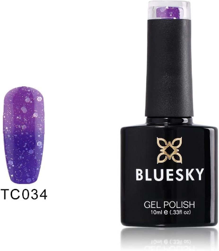 Bluesky Bluesky TC034 Colour Changing UV/LED Gel Nail Polish, Aqua Mist