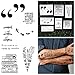 Books & Quotes Temporary Tattoo Pack (Set of 10)