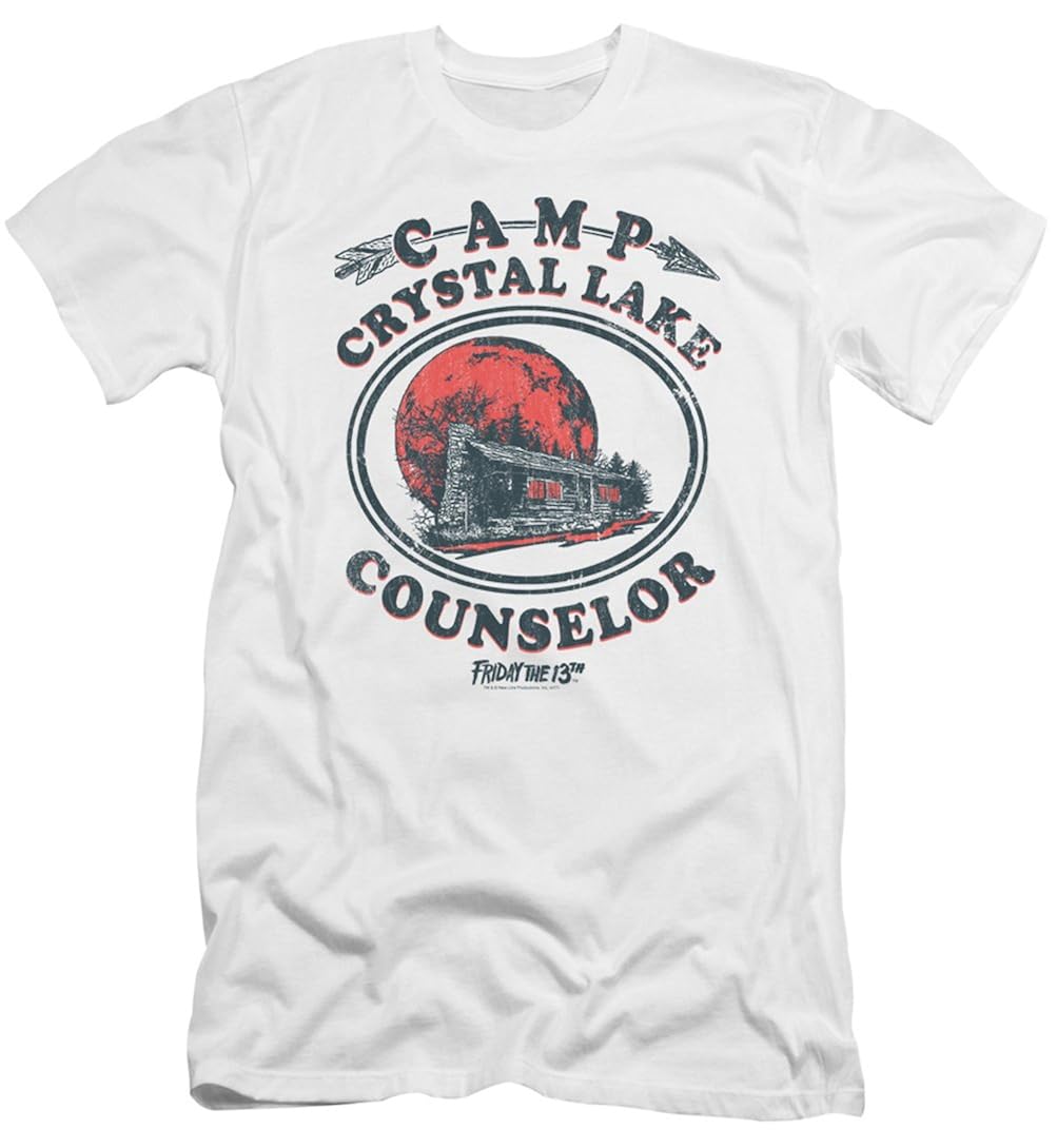 Amazon Com A E Designs Friday The 13th Shirt Camp Crystal Lake