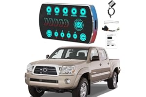 MCFAD·YX Throttle Response Controller 10 Drive Modes Intelligent Electronic Racing Pedal Accelerator Compatible for Toyota Tacoma FJ Cruiser 4Runner Hilux(821)
