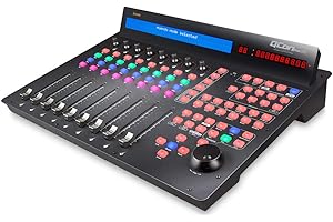 QCon Pro G2 8-channel universal DAW control surface with Mackie Control and HUI
