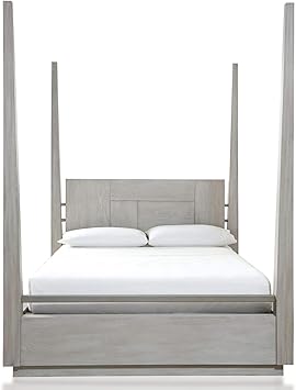 Amazon Com Modus Destination Poster Bed Full Grey Furniture Decor