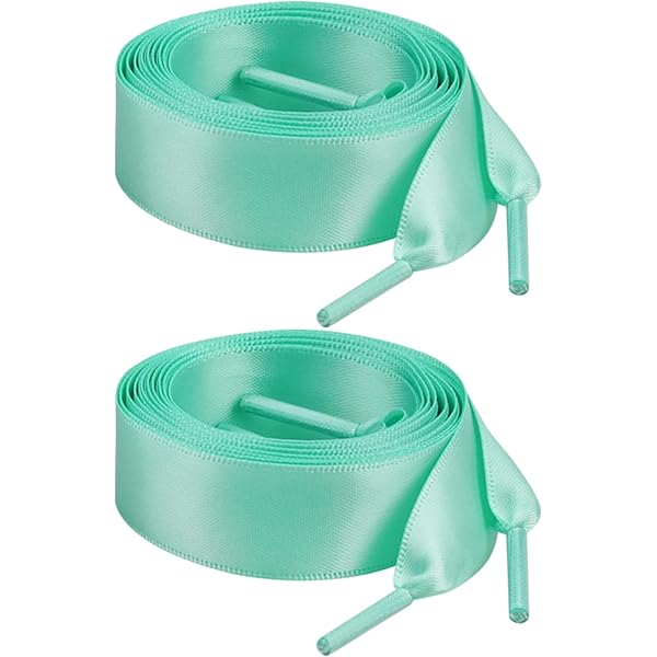 2Pairs Silk Shoe Laces Satin Ribbon Flat Shoelaces Women Sneakers Shoelace Boots Laces For Shoes Length 90cm I.814135814