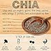 Nutiva Organic Premium Raw White Chia Seeds, 12 Oz, USDA Organic, Non-GMO, Whole 30 Approved, Vegan, Gluten-Free & Keto, Nutrient-Dense Seeds with 3g Protein & 5g Fiber for Salads, Yogurt & Smoothies