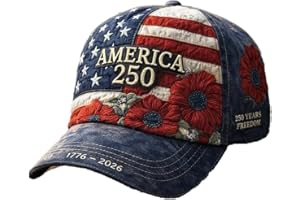 Celebrating America 250 Years Hat Us 250th Anniversary Casual Hat United States Unisex