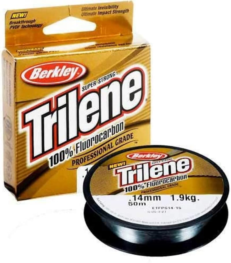 Berkley Trilene 100% Fluorocarbon Leader 0.18mm 2.3kg 50m Clear