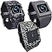Fitbit Blaze Accessories Band, X4-TECH Silicon Bracelet Strap Replacement Band for Fitbit Blaze Smart Fitness Watch (Blaze band-3pcs-02)