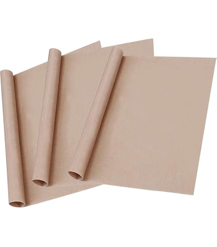 Selizo Teflonfolie Für Wärmepresse – 5 Stück, 40,6x50,8 Cm, Hitzebeständig Bis 315°C