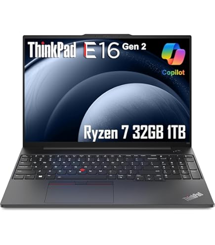 Amazon.com: Lenovo ThinkPad E16 Gen 2 21M5000KUS 16