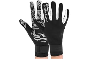 Easnea 2MM Neoprene Diving Gloves Wetsuit Gloves Surfing Gloves Dive Water Gloves Kayaking Gloves Anti-Slip Scuba Gloves for 
