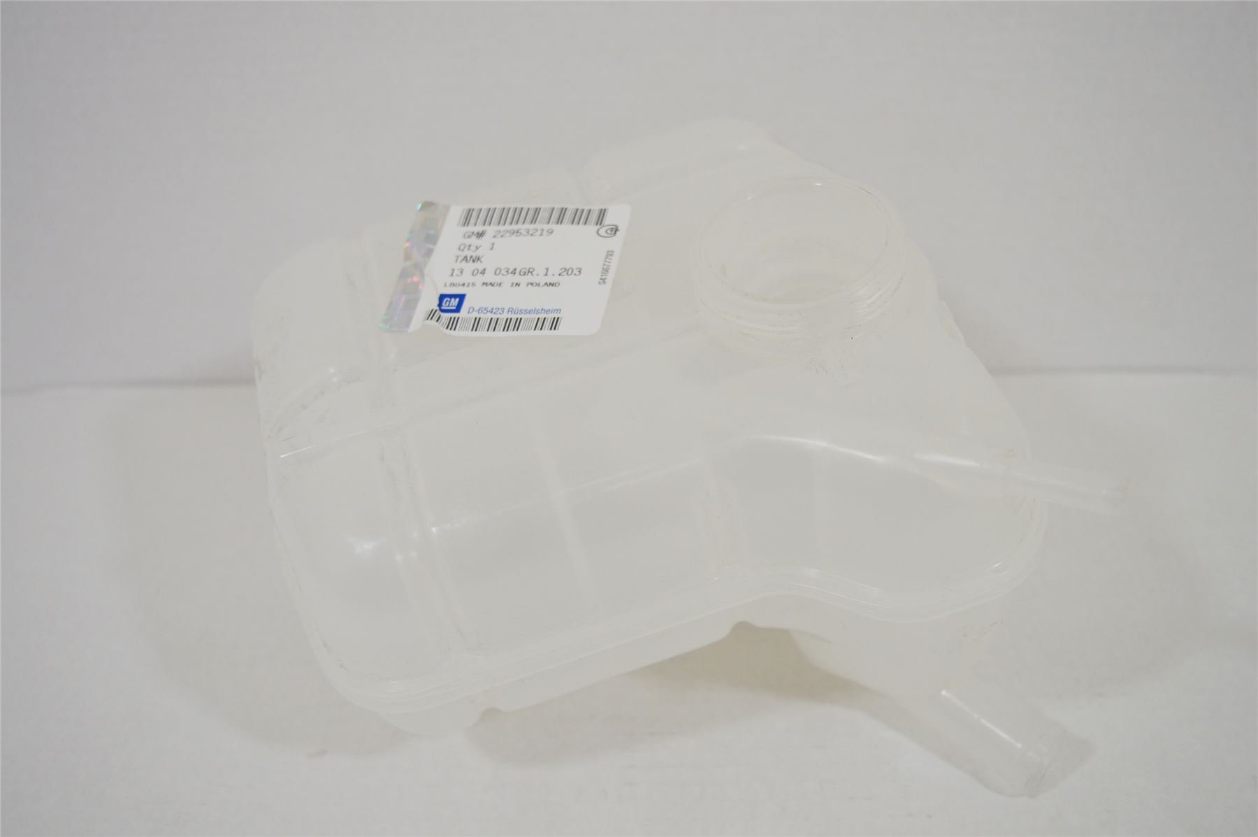 22953219 : GENUINE WATER EXPANSION/COOLANT HEADER TANK with LEVEL SENSOR- NEW from LSC