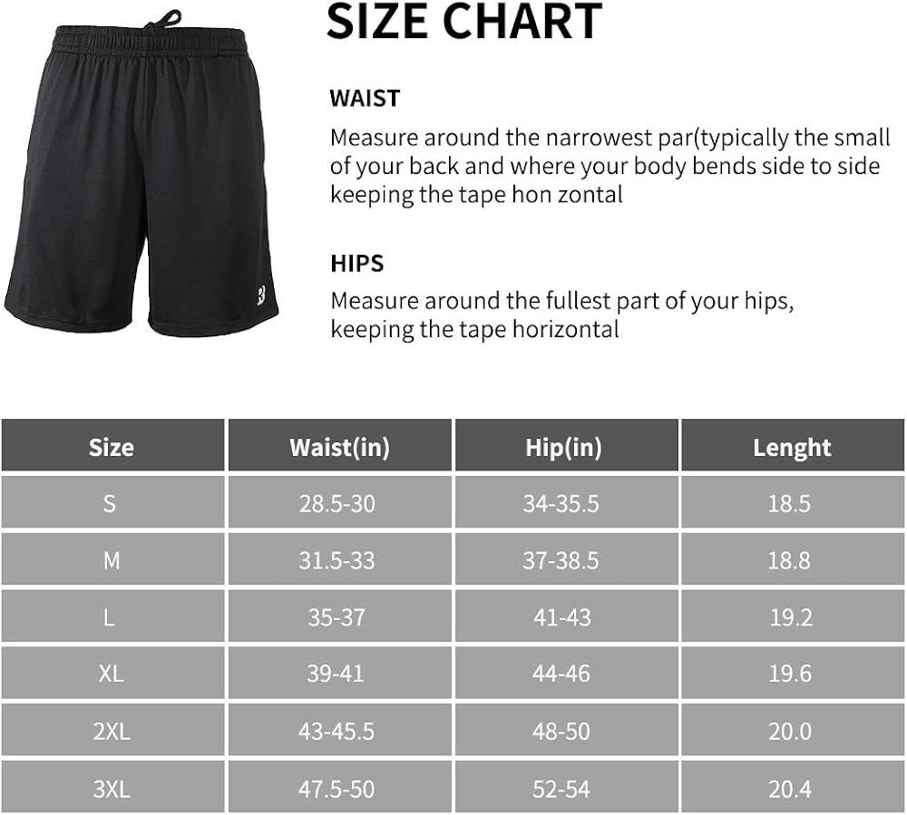 Roadbox Men's 7" Athletic Gym Shorts Running Basketball Shorts for Men Workout at  Men’s Clothing store