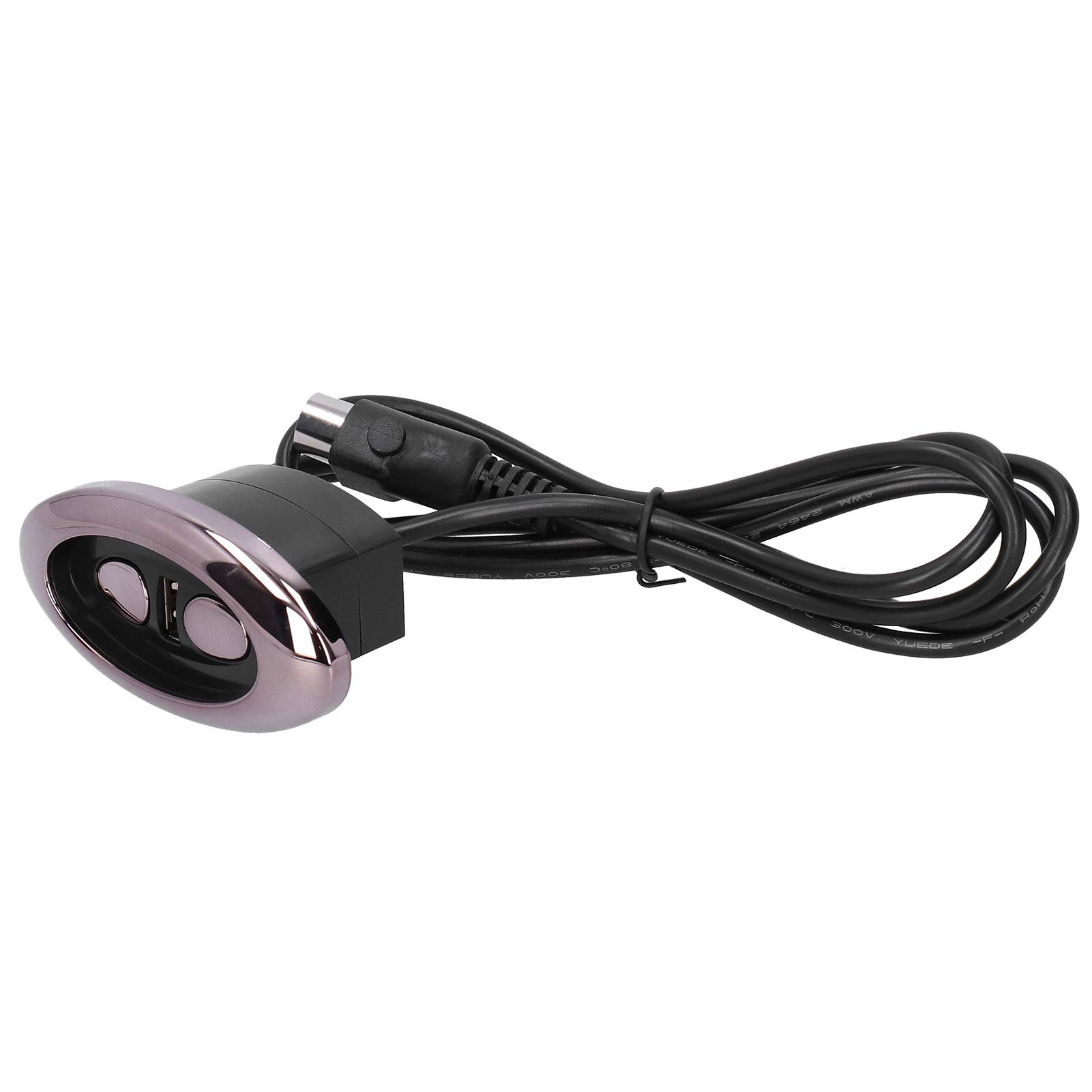 Ausla Electric Recliner Controller, 2-Button Round Hand Control Switch for Lift Chair Sofa, Replacement Handset