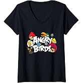 Women's Angry Birds Classic V-Neck T-Shirt