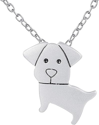 Amazon Yoursfs 動物 ネックレス 犬モチーフ 可愛い ネックレス シルバー925 ペンダント レディース メンズ アクセサリー プレゼント 犬 ネックレス 通販