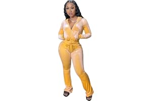 yidengymx Womens 2 Piece Velour Tracksuit Two Piece Outfits for Women Long Sleeve Zip Up Crop Tops Sweatpants Sets Pockets
