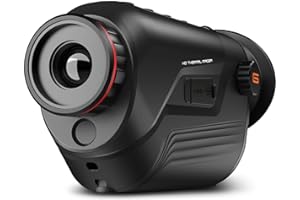 GOYOJO Thermal Imaging Monocular for Hunting, 15mm Focal Lens 256x192 Infrared Night Vision Telescope with Long Battery Life, Thermal Scopes for Outdoor Night Vision Camera Telescope (15mm)