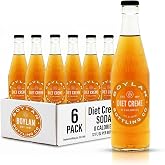 Boylan Diet Creme Soda - 12 oz (6 Glass Bottles)