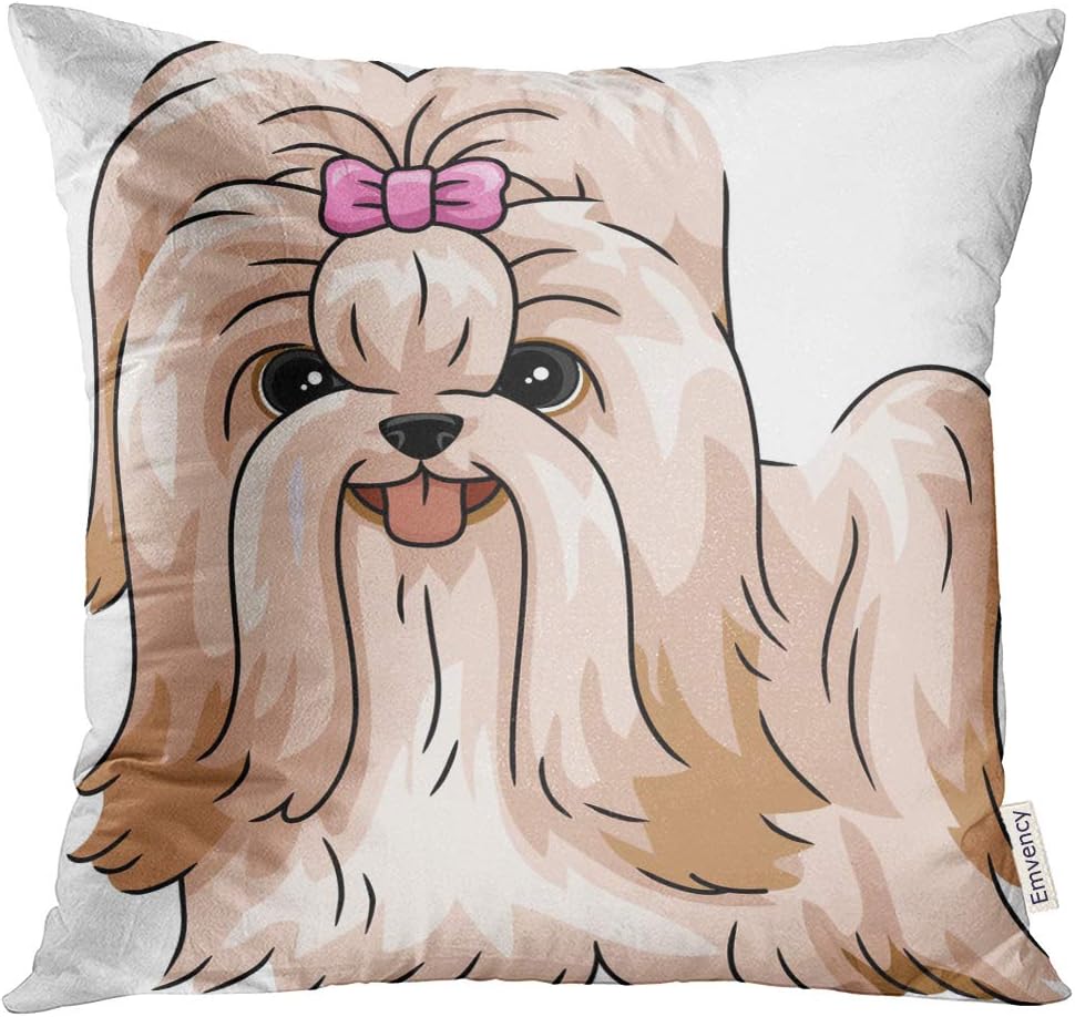 shih tzu grooming pillow