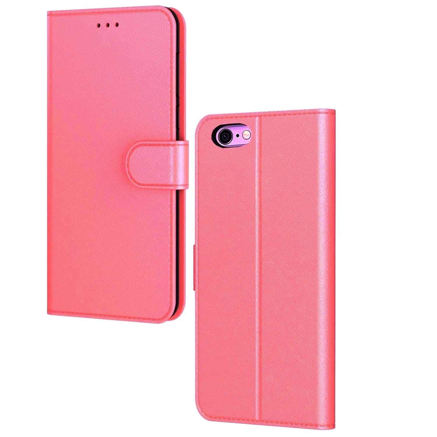 Coque Portefeuille pour Apple iPhone 6, Fuschia